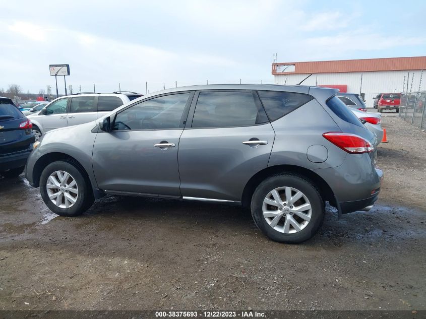 2014 NISSAN MURANO S - JN8AZ1MU3EW406053