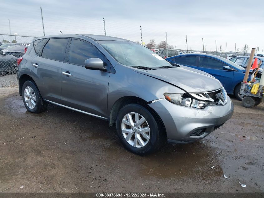 2014 NISSAN MURANO S - JN8AZ1MU3EW406053