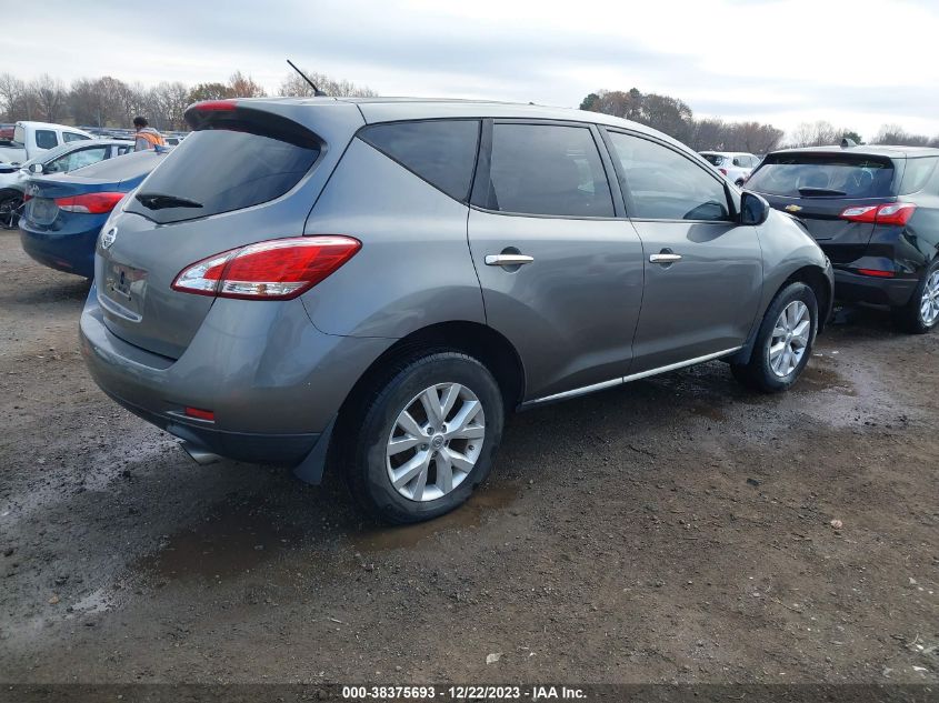 2014 NISSAN MURANO S - JN8AZ1MU3EW406053