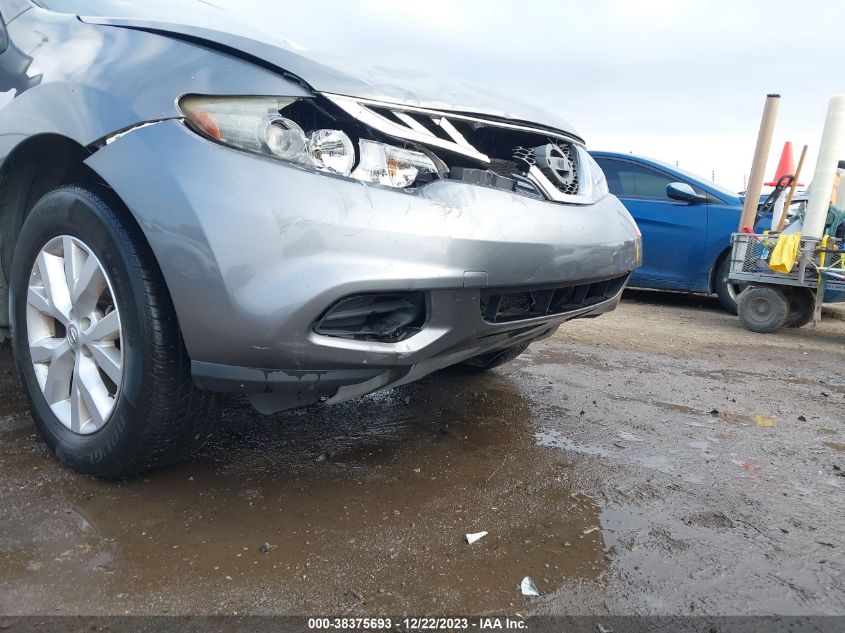 2014 NISSAN MURANO S - JN8AZ1MU3EW406053