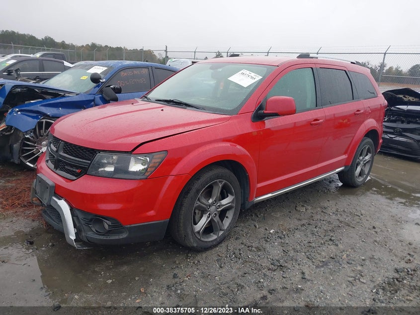 VIN 3C4PDDGG1HT512166 2017 DODGE JOURNEY CROSSROAD