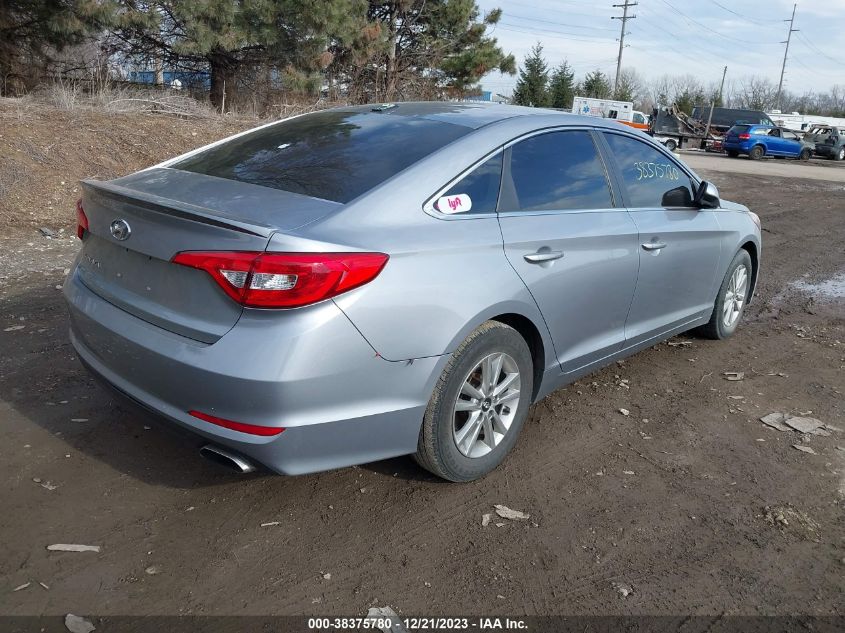 2017 HYUNDAI SONATA SE - 5NPE24AF4HH544543