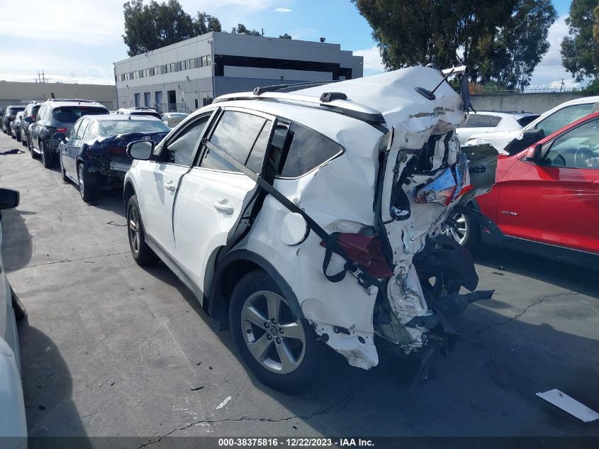 2015 TOYOTA RAV4 XLE - 2T3WFREV3FW158662