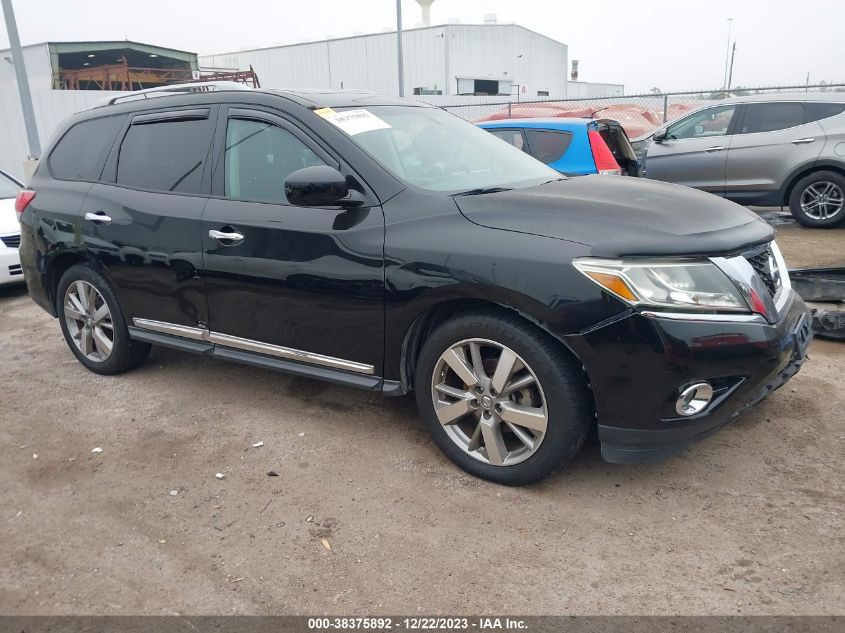 2014 NISSAN PATHFINDER PLATINUM - 5N1AR2MM4EC618801