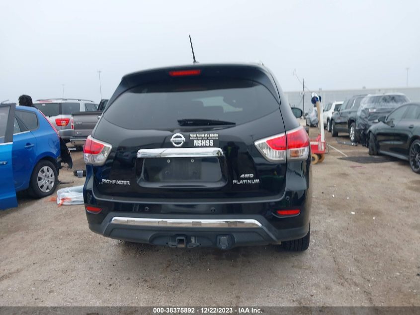 2014 NISSAN PATHFINDER PLATINUM - 5N1AR2MM4EC618801