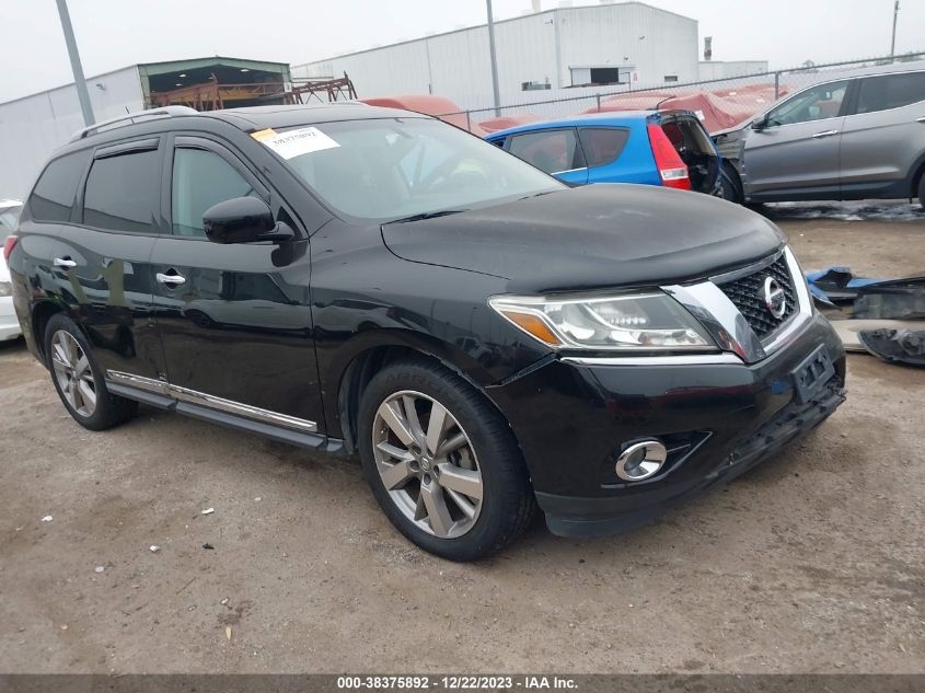2014 NISSAN PATHFINDER PLATINUM - 5N1AR2MM4EC618801