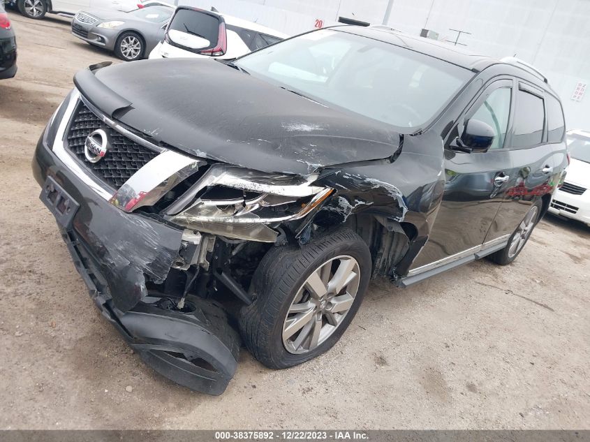 2014 NISSAN PATHFINDER PLATINUM - 5N1AR2MM4EC618801