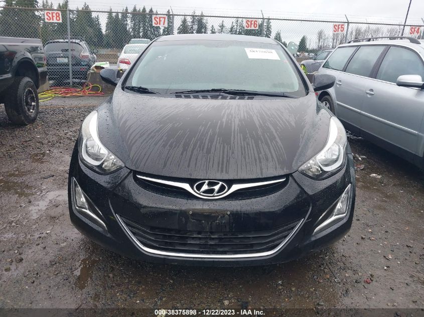 2016 HYUNDAI ELANTRA SE - 5NPDH4AE0GH748286