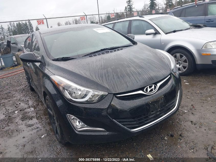 2016 HYUNDAI ELANTRA SE - 5NPDH4AE0GH748286