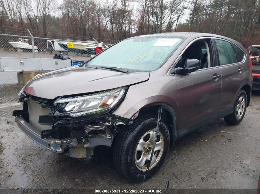 2015 HONDA CR-V LX - 3CZRM3H36FG712975