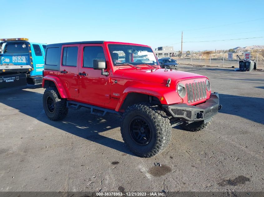 2013 JEEP WRANGLER UNLIMITED SAHARA - 1C4BJWEG5DL673448