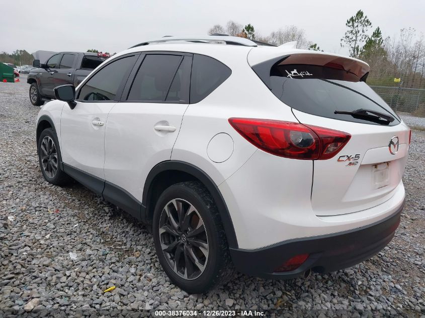 2016 MAZDA CX-5 GRAND TOURING - JM3KE4DY9G0910555