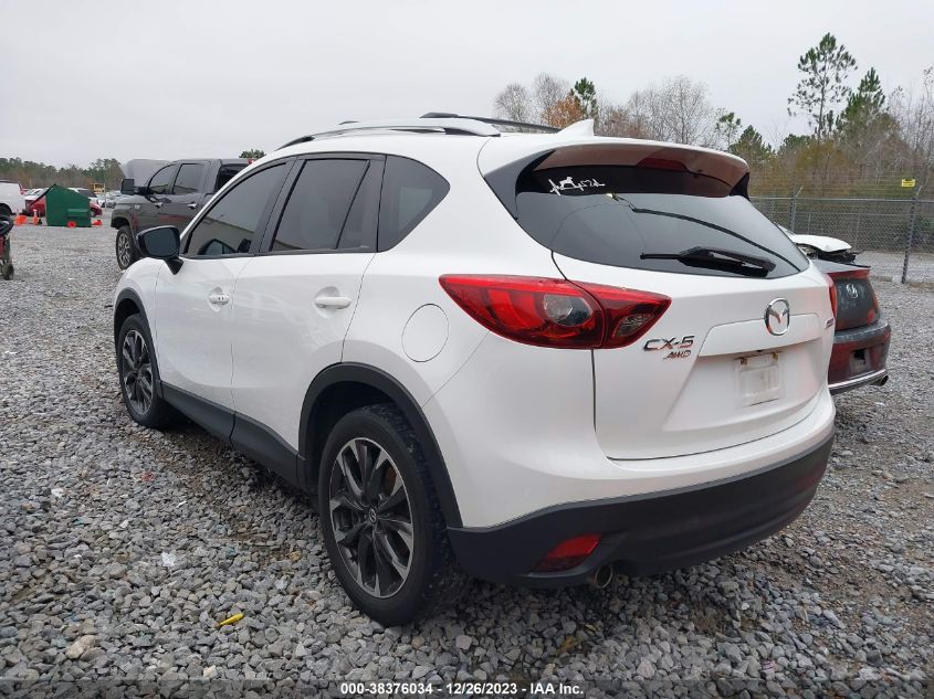 2016 MAZDA CX-5 GRAND TOURING - JM3KE4DY9G0910555