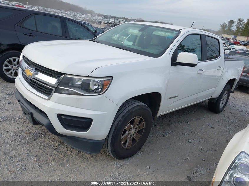 VIN 1GCGSBEN8H1296545 2017 CHEVROLET COLORADO WT