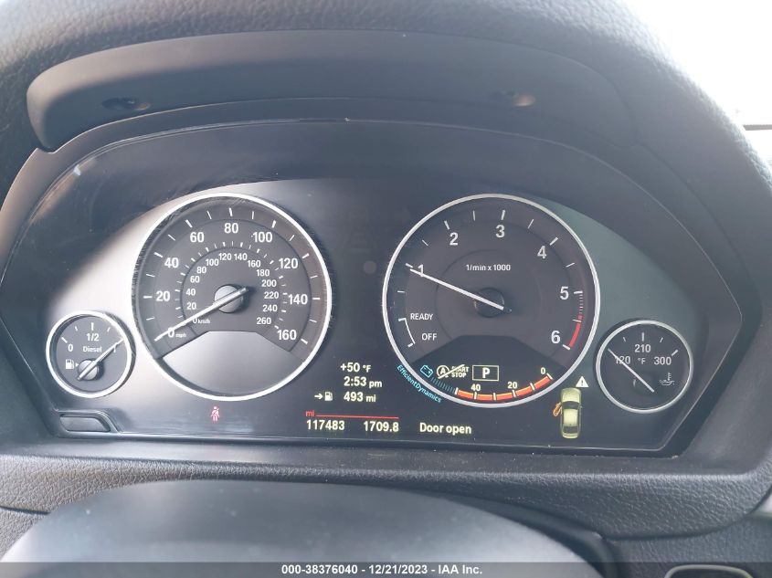 2014 BMW 328D XDRIVE WBA3D5C5XEKX98876