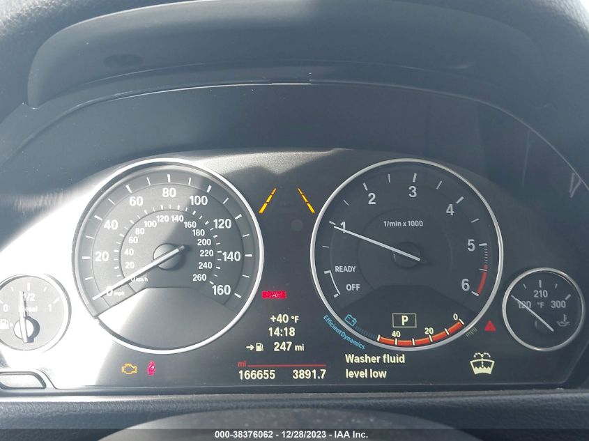 2014 BMW 328D XDRIVE WBA3K5C53EKT33846