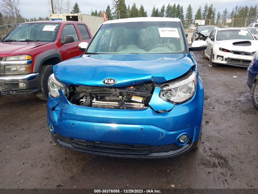 2017 KIA SOUL EV + KNDJX3AE0H7019131