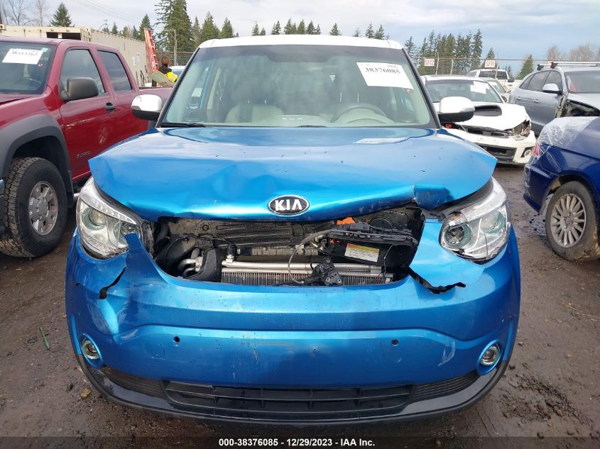 2017 KIA SOUL EV + KNDJX3AE0H7019131