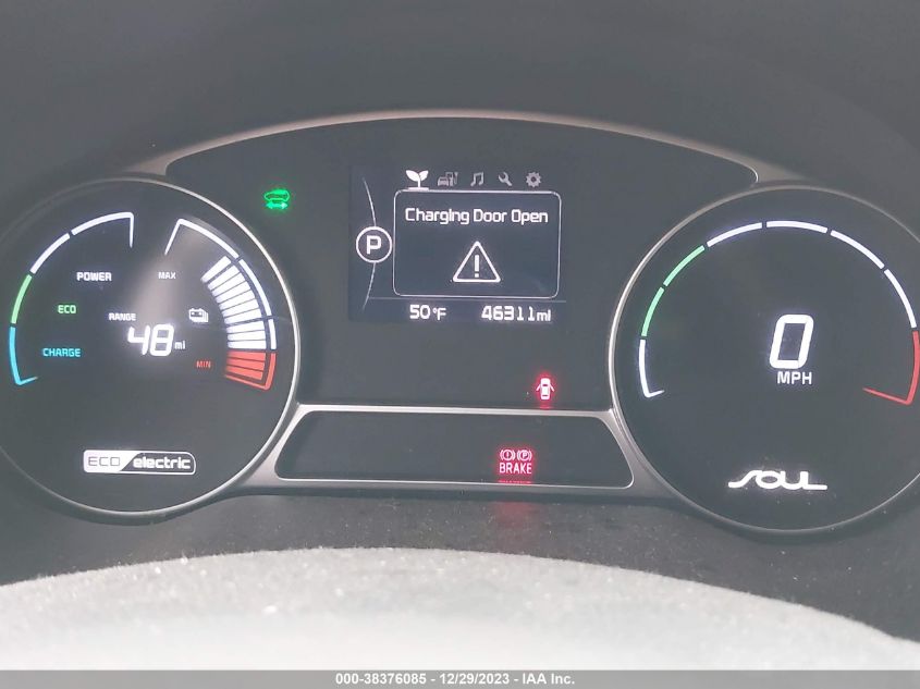 2017 KIA SOUL EV + KNDJX3AE0H7019131