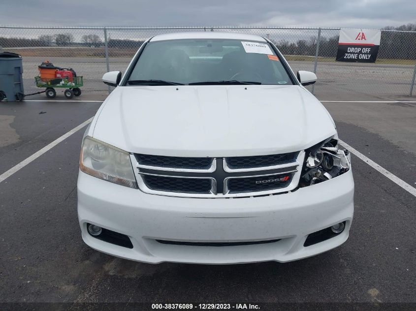 2013 DODGE AVENGER SXT - 1C3CDZCB1DN759482