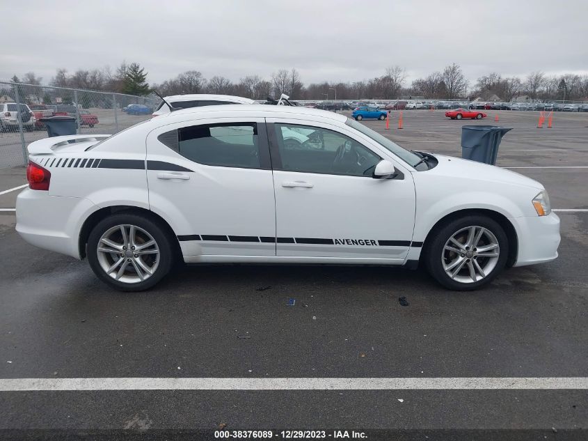 2013 DODGE AVENGER SXT - 1C3CDZCB1DN759482