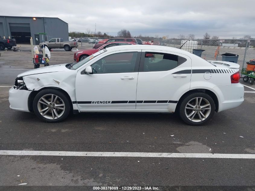 2013 DODGE AVENGER SXT - 1C3CDZCB1DN759482