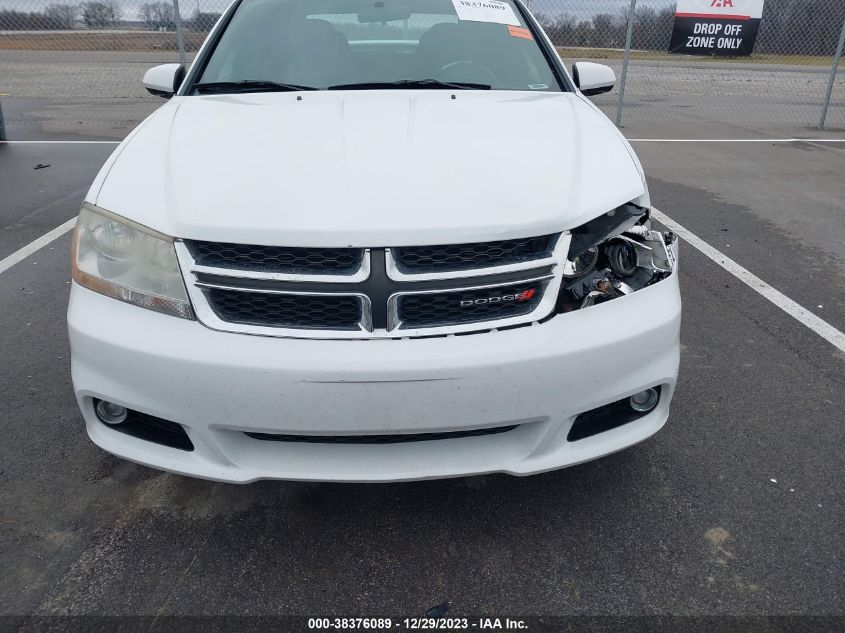 2013 DODGE AVENGER SXT - 1C3CDZCB1DN759482