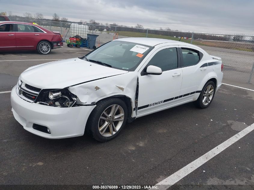 2013 DODGE AVENGER SXT - 1C3CDZCB1DN759482