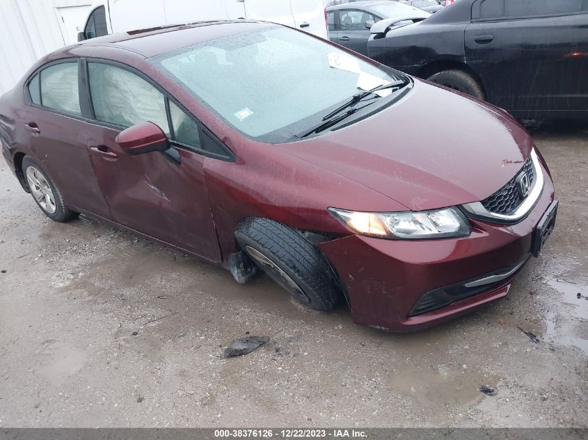2014 HONDA CIVIC LX - 19XFB2F57EE057930