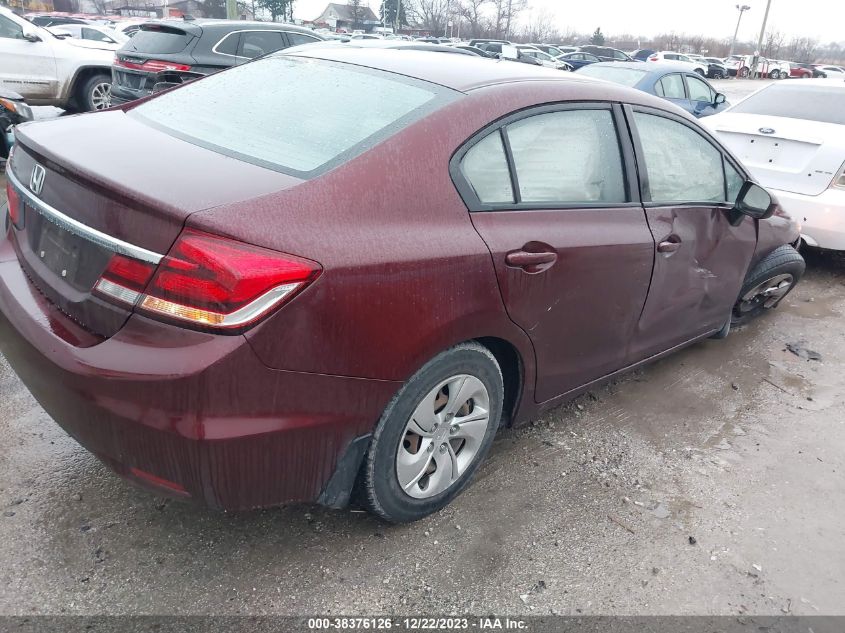 2014 HONDA CIVIC LX - 19XFB2F57EE057930