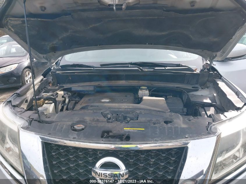 2013 NISSAN PATHFINDER S/SV/SL/PLATINUM - 5N1AR2MNXDC600391