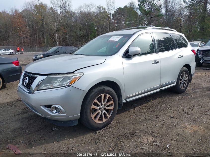 2013 NISSAN PATHFINDER S/SV/SL/PLATINUM - 5N1AR2MNXDC600391