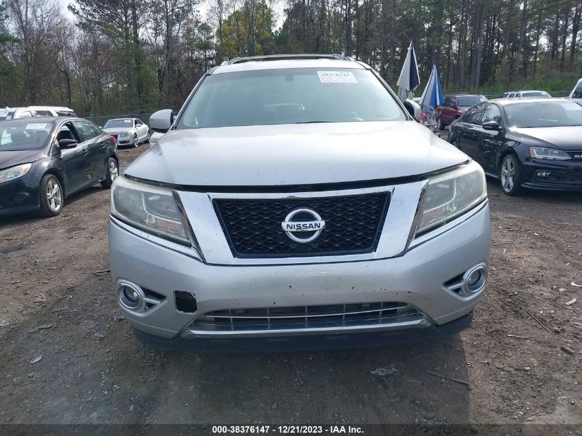 2013 NISSAN PATHFINDER S/SV/SL/PLATINUM - 5N1AR2MNXDC600391