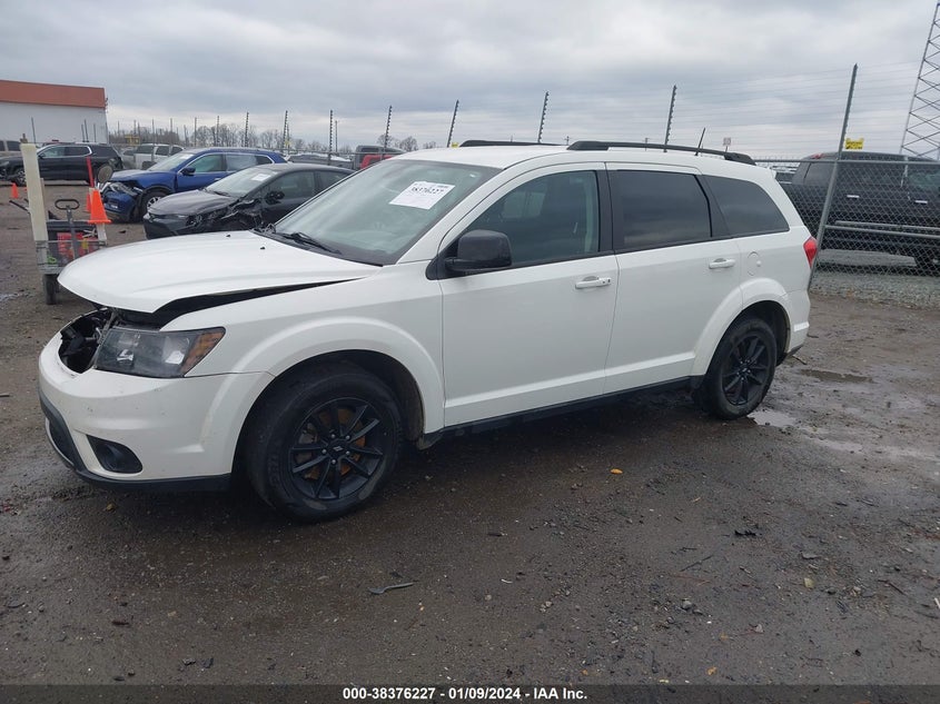 VIN 3C4PDCBB4KT810837 2019 DODGE JOURNEY SE