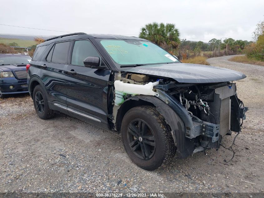 2022 FORD EXPLORER XLT - 1FMSK7DH3NGA35671