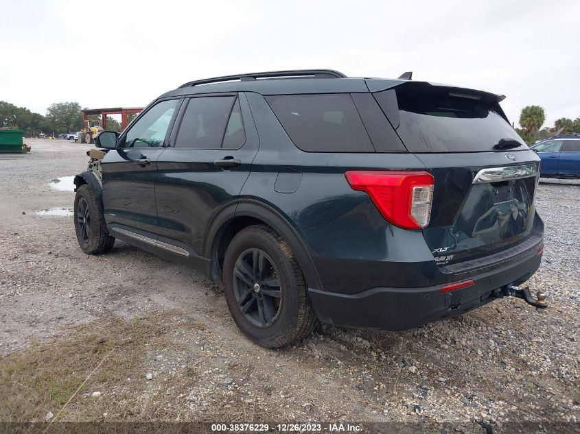2022 FORD EXPLORER XLT - 1FMSK7DH3NGA35671