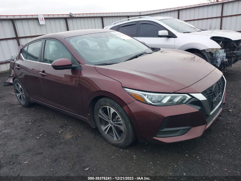 2021 NISSAN SENTRA SV XTRONIC CVT - 3N1AB8CV0MY277542