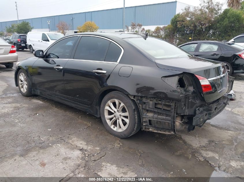 2013 HYUNDAI GENESIS 3.8L - KMHGC4DD5DU245476