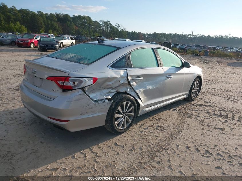 5NPE34AF3FH129322 | 2015 HYUNDAI SONATA