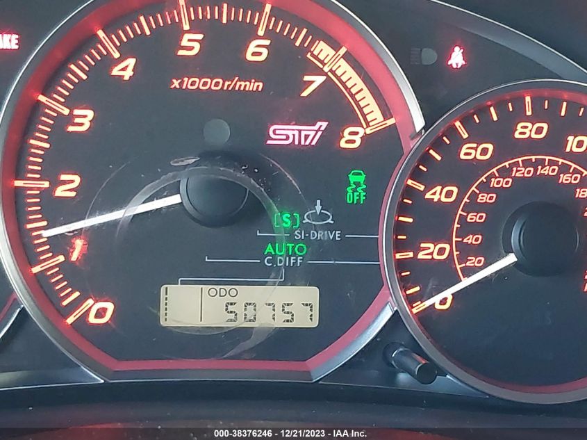 2013 SUBARU IMPREZA WRX STI JF1GR8H68DL826102
