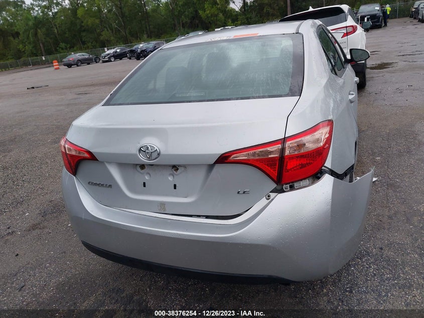 VIN 2T1BURHE1JC079705 2018 TOYOTA COROLLA L/LE/XLE/SE/XSE