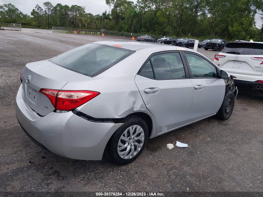VIN 2T1BURHE1JC079705 2018 TOYOTA COROLLA L/LE/XLE/SE/XSE