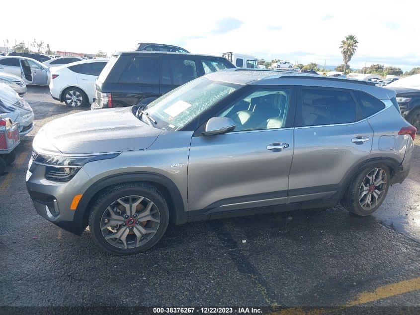 2021 KIA SELTOS SX - KNDETCA22M7052726