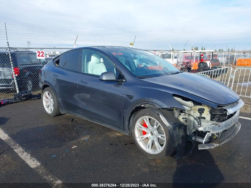 2022 TESLA MODEL Y - 7SAYGDEF5NF441864