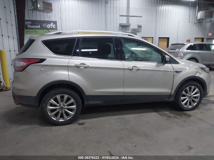 2017 FORD ESCAPE TITANIUM - 1FMCU9J96HUA89723