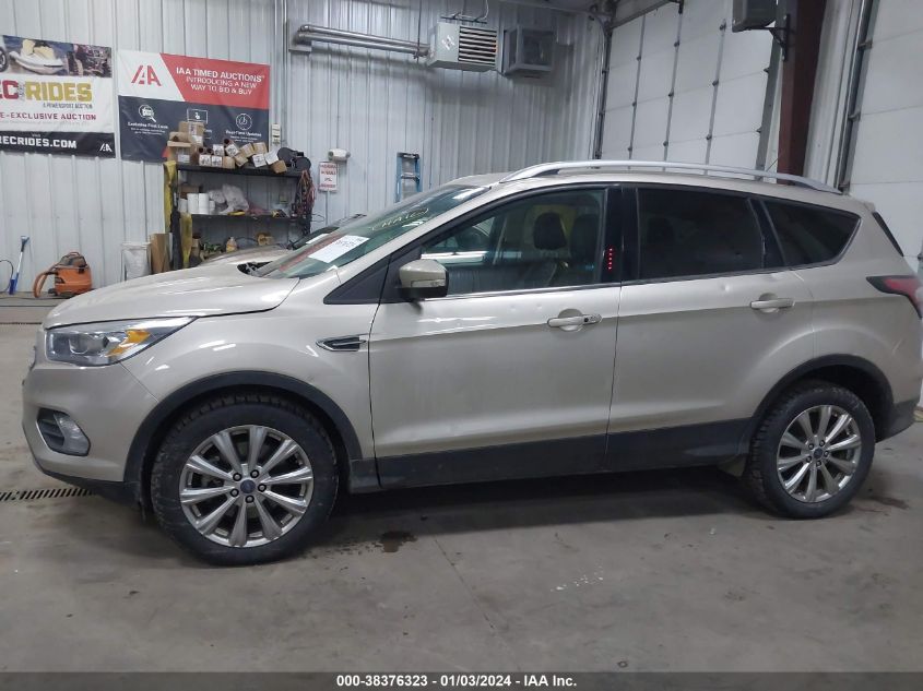 2017 FORD ESCAPE TITANIUM - 1FMCU9J96HUA89723