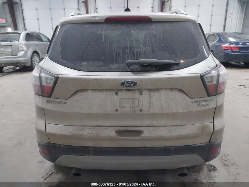 2017 FORD ESCAPE TITANIUM - 1FMCU9J96HUA89723