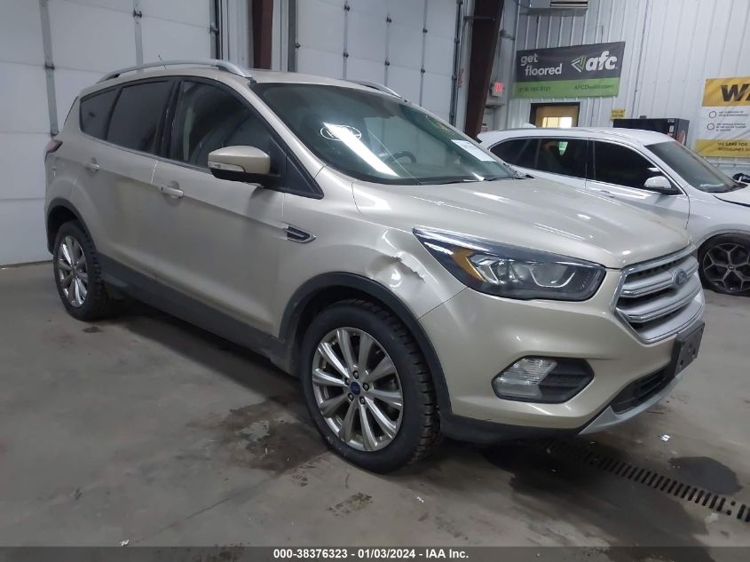 2017 FORD ESCAPE TITANIUM - 1FMCU9J96HUA89723