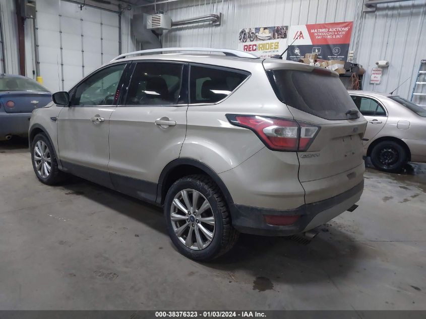 2017 FORD ESCAPE TITANIUM - 1FMCU9J96HUA89723