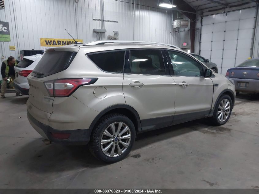 2017 FORD ESCAPE TITANIUM - 1FMCU9J96HUA89723